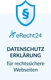 Datenschutz Siegel Light Vertical Small